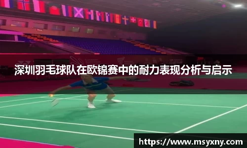 深圳羽毛球队在欧锦赛中的耐力表现分析与启示